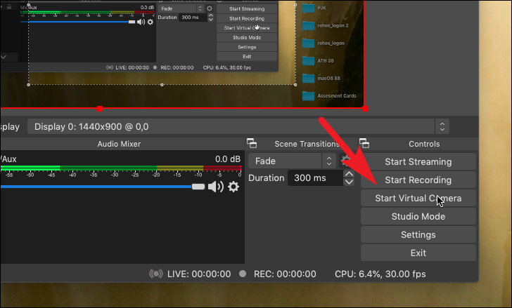 Screen Record on Fambase with Obs