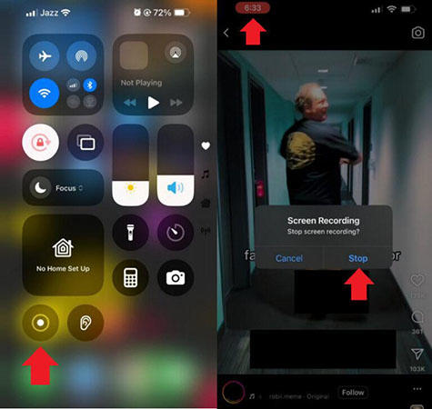 Screen Recording on iPhone