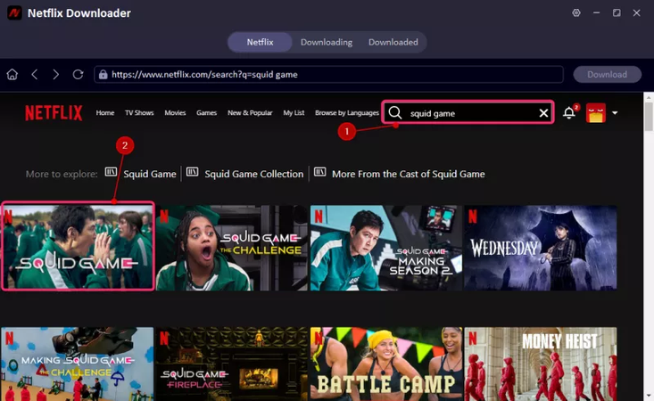 Search Netflix Movie or Show in Fliflik Ultconv