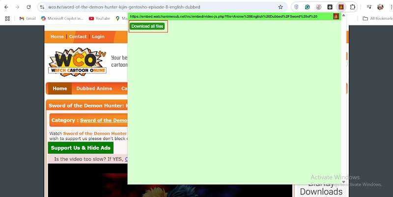 Select and Download Cartoon Video