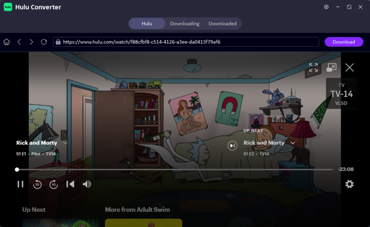 Select Hulu Video to Download Ultconv