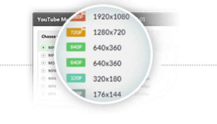 select resolution and format gihosoft