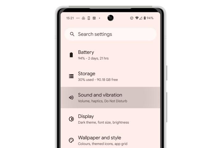 Select Sound and Vibration