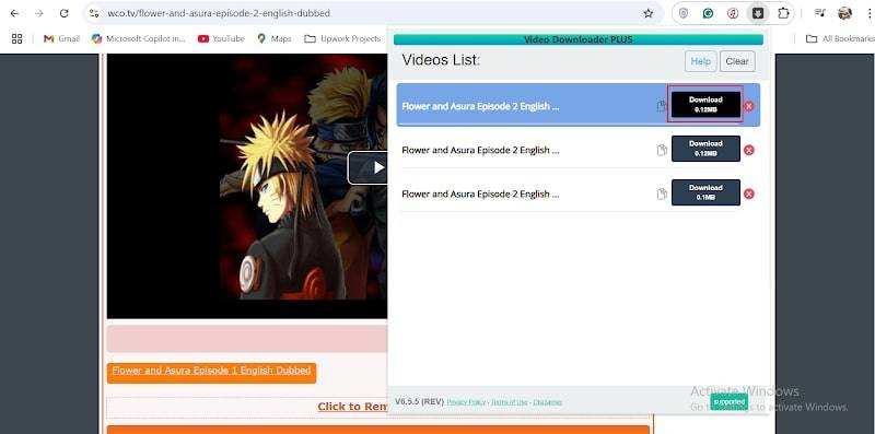Select Video Quality to Download