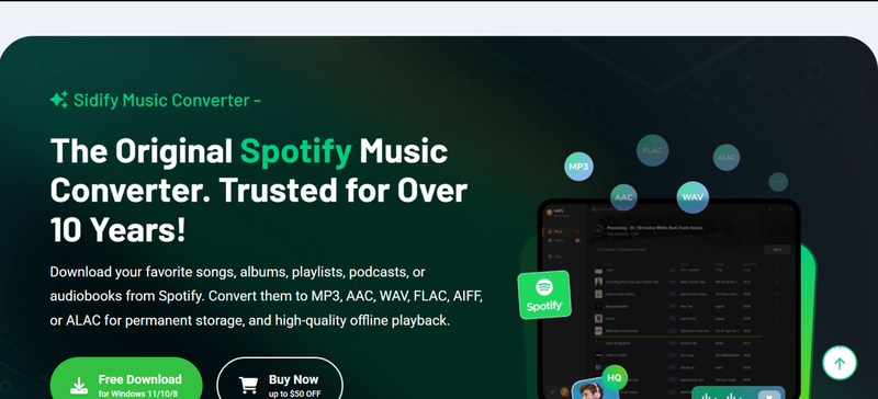 Sidify Spotify Music Converter