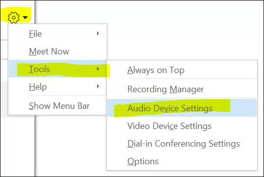 how to change voice on skype