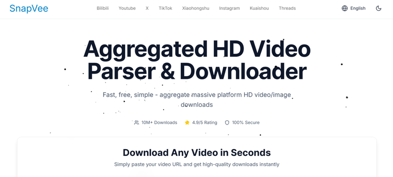 Snapvee Youtube Downloader