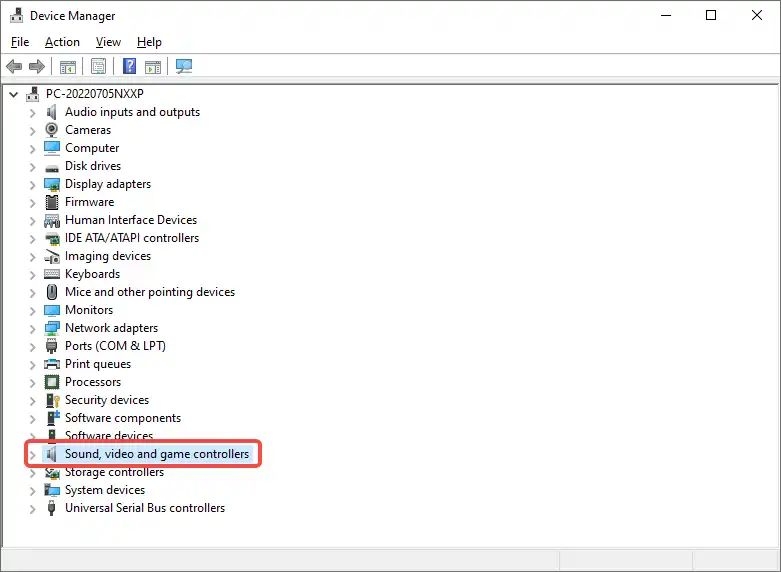 sound video game controllers