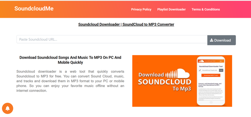 Soundcloud to Mp3 Converter Soundcloudme