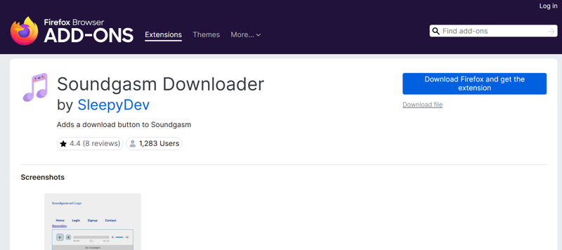 Soungasm Downloader Extension