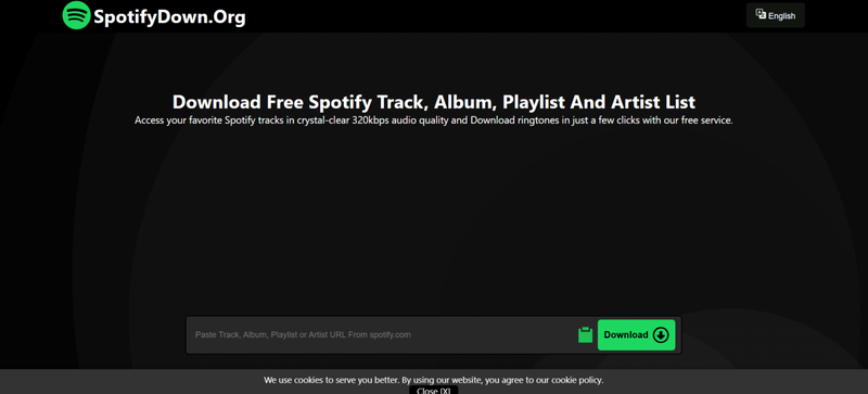 Spotifydown Org Online Spotify Downloader