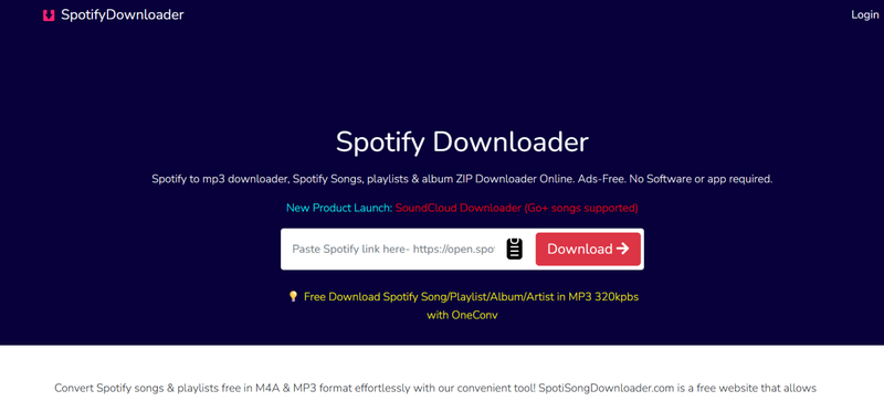 Download Spotify Songs Online Using Spotifydownloader