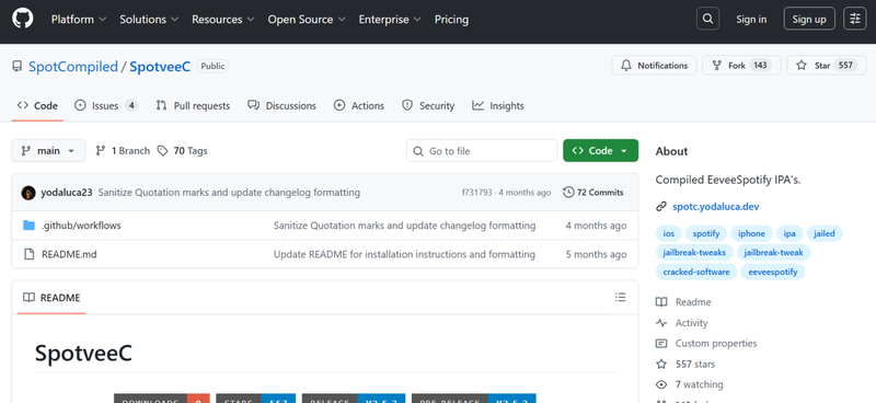 Spotveec Spotify Ipa Ios