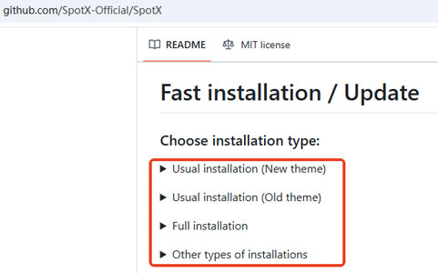 Spotx Fast Installation Section