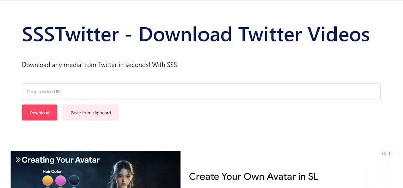 ssstwitter link to mp3