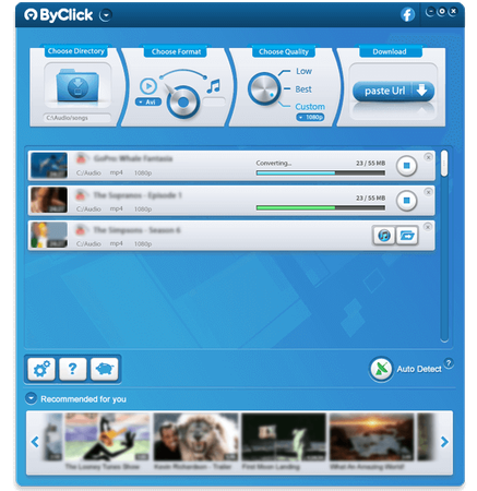 Start Download in Byclick