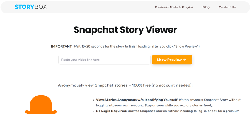 Storybox Snapchat Viewer