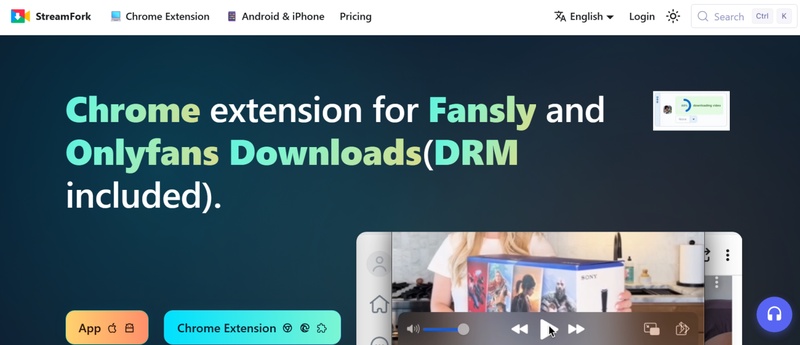 Streamfork Extension