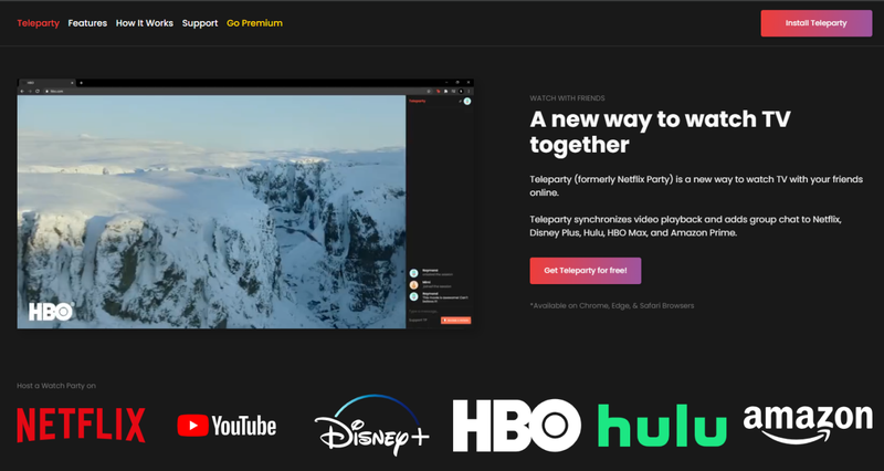 Teleparty Official Website