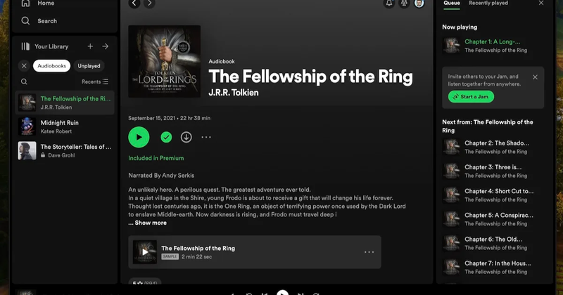 The Fellowship of the Ring Audiobook