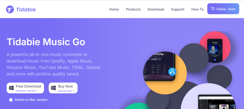 Tidabie Tidal Music Converter
