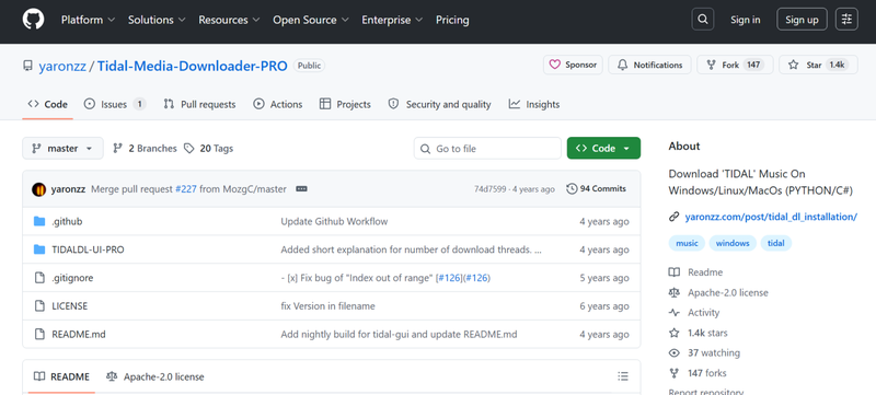 Tidal Media Downloader Pro