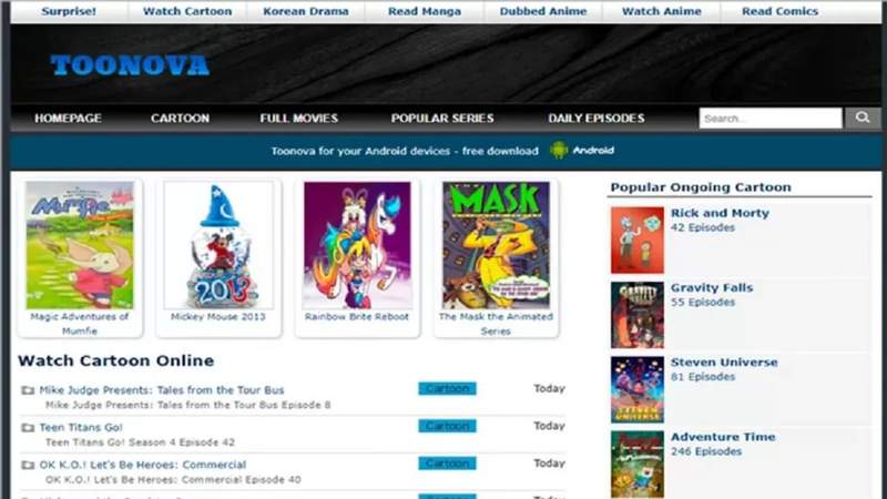 Kimcartoon Alternative Toonova