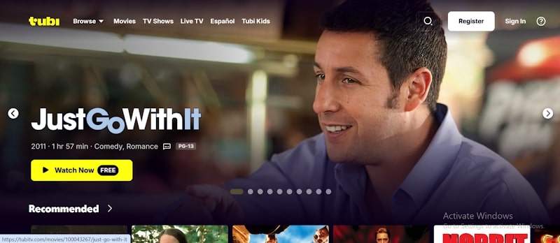 tubi tv legal streaming