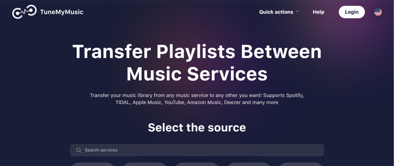 Tune My Music Playlist Transfer