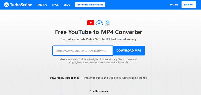 Turboscribe Video Downloader