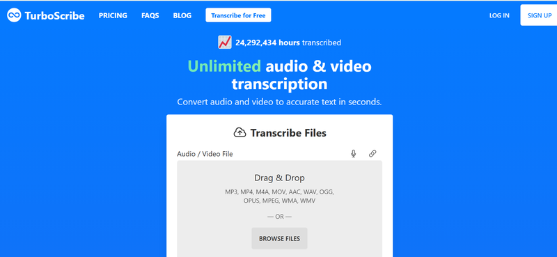 Turboscribe Online Video Downloader
