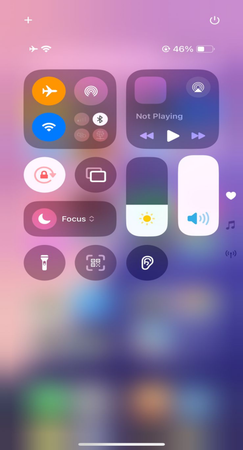 Turning Airplane Mode