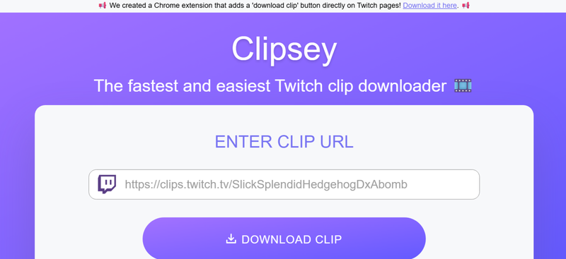 Twitch Clip Downloader