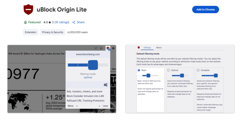 ublock origin lite