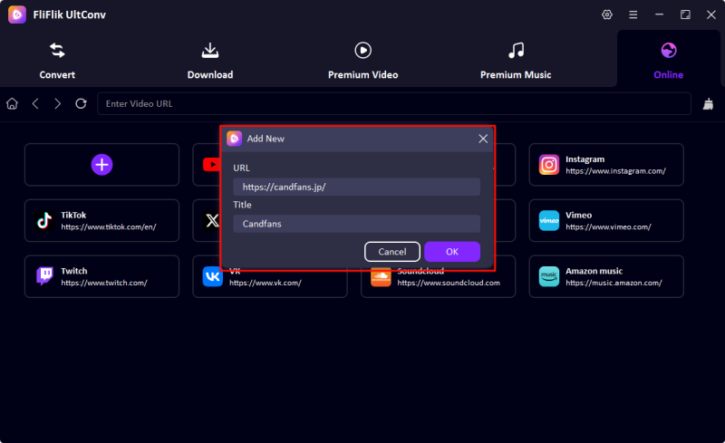 ultconv add candfans