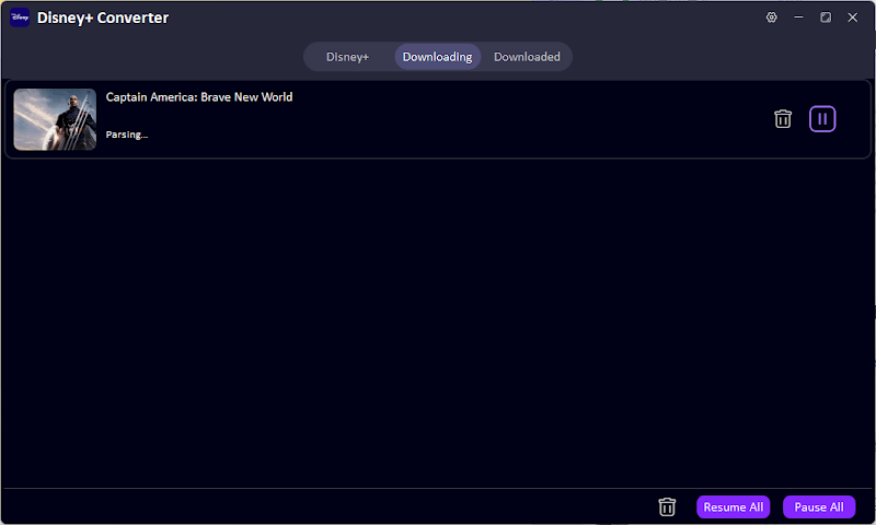 UltConv Disney Plus Downloading