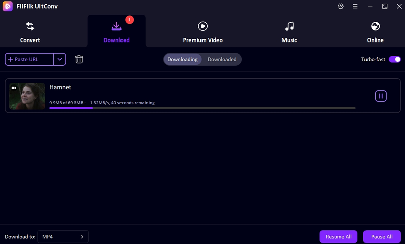 Download Yflix Movie with Ultconv Video Downloader