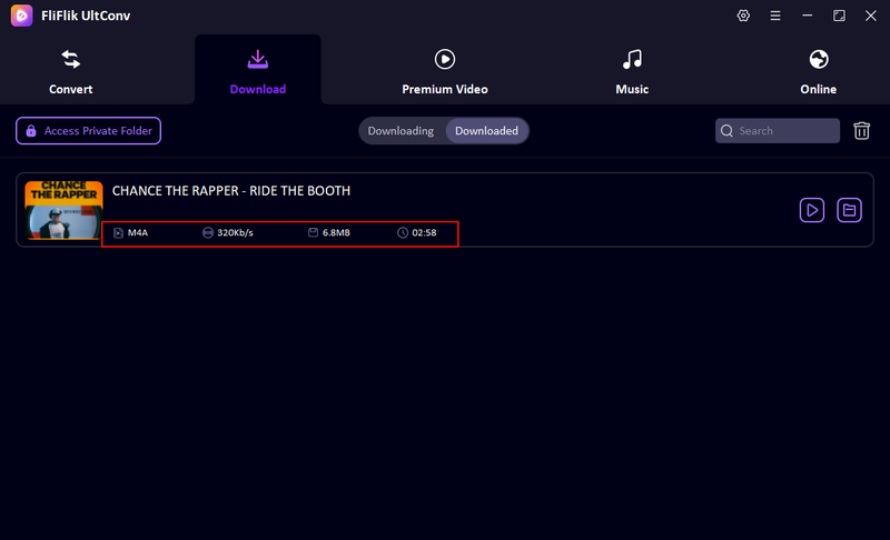 Access Downloaded M4a Soundcloud Files in Ultconv