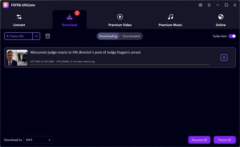 ultconv downloading cnn video