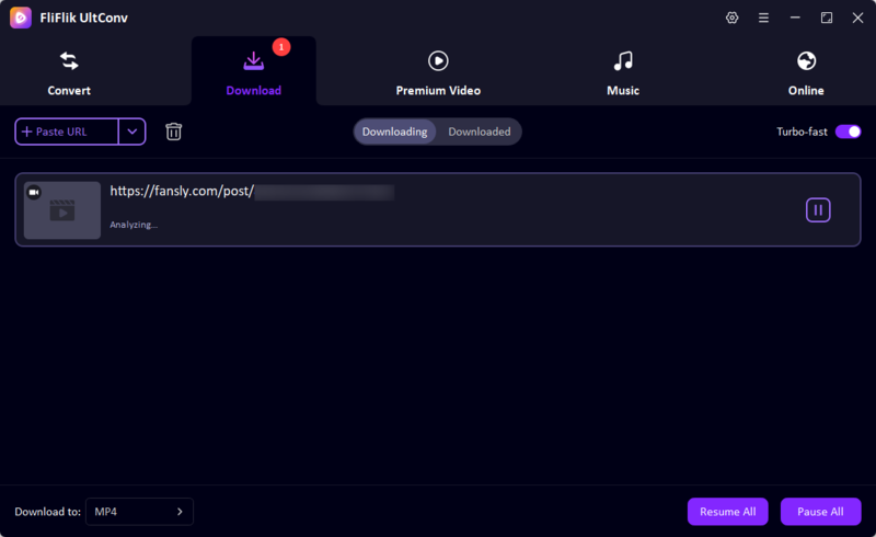 downloading fansly video in ultconv