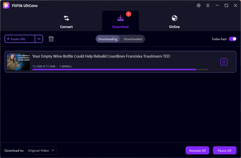 UltConv Downloading