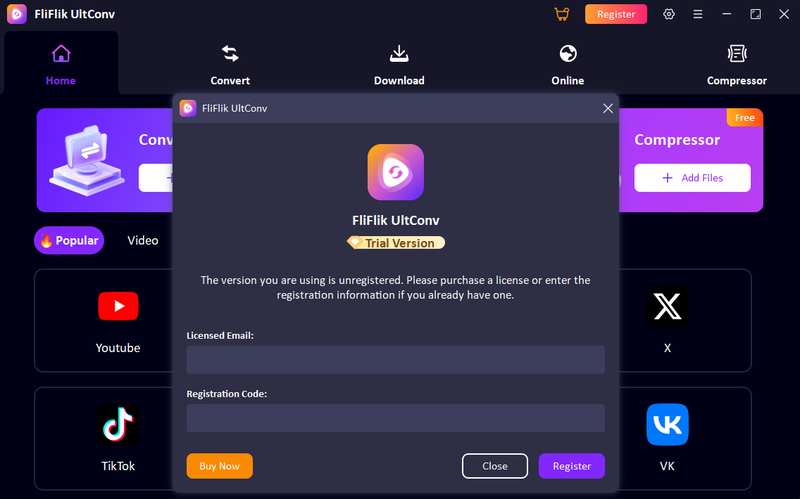 Ultconv Enter License Code Activation