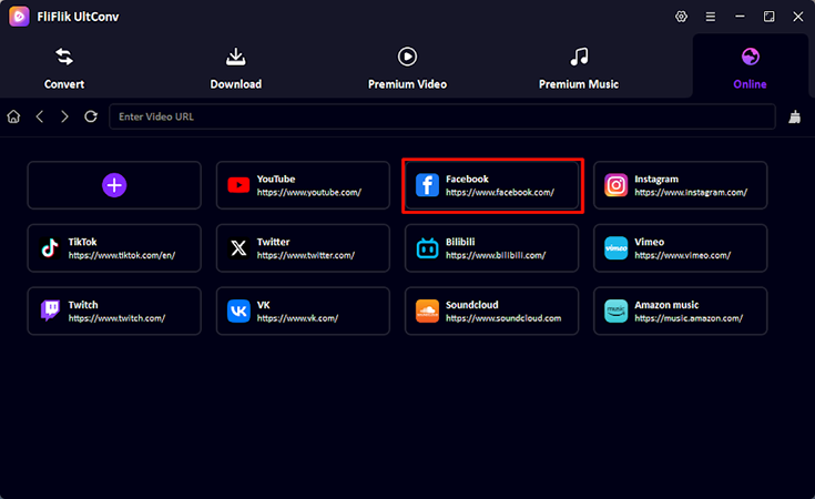 UltConv Facebook Reel Downloader