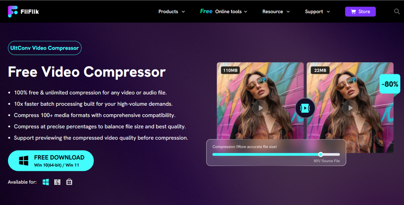 Upload Video into Ultconv Compressor