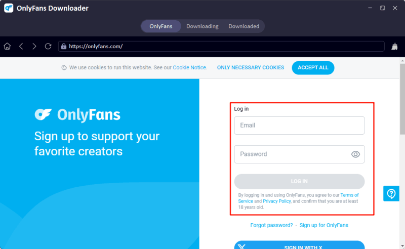 UltConv Onlyfans Login