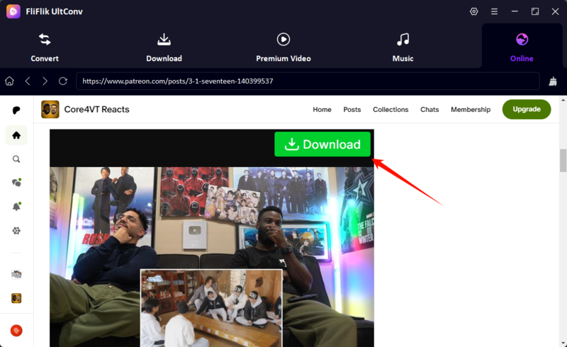 download patreon on ultconv