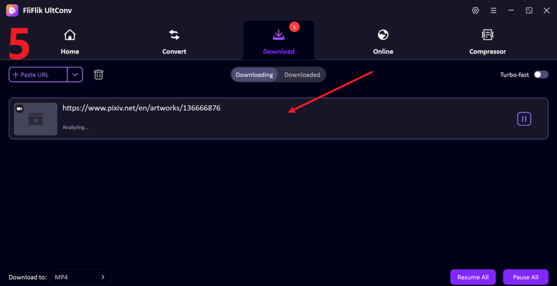 Ultconv Pixiv Video Downloading