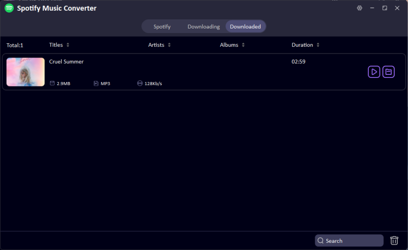 ultconv spotify downloaded