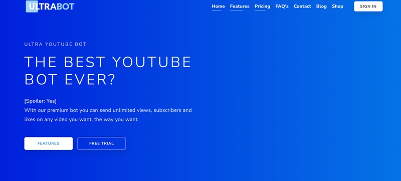 Ultrabot Youtube Bot