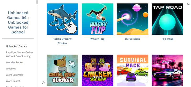 Unblocked Game for School Unblocked Games